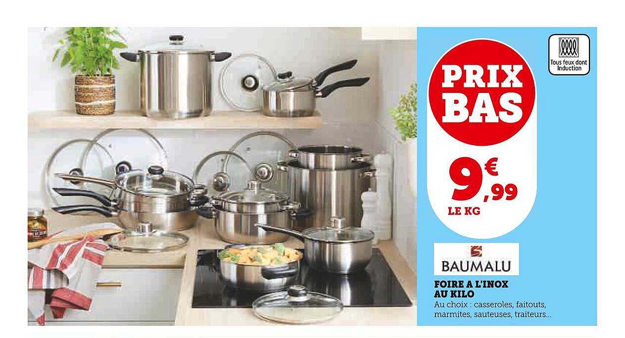 foire à l'inox au kilo baumalu