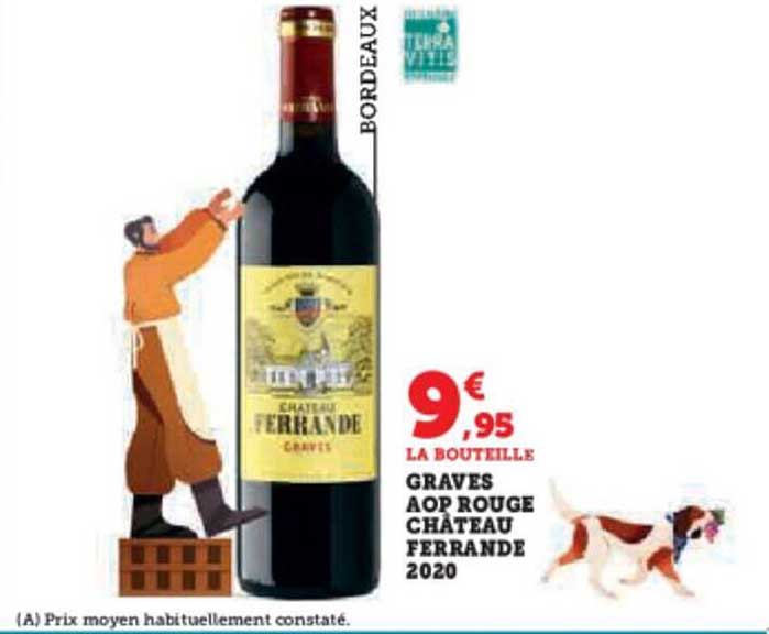 graves aop rouge château ferrande 2020