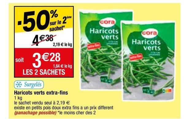 haricots verts extra-fins