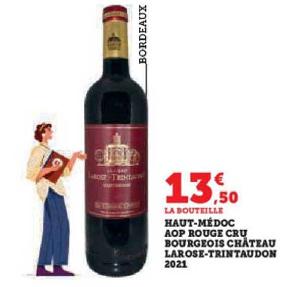 haut-médoc aop rouge cru bourgeois château larose-trintaudon 2021