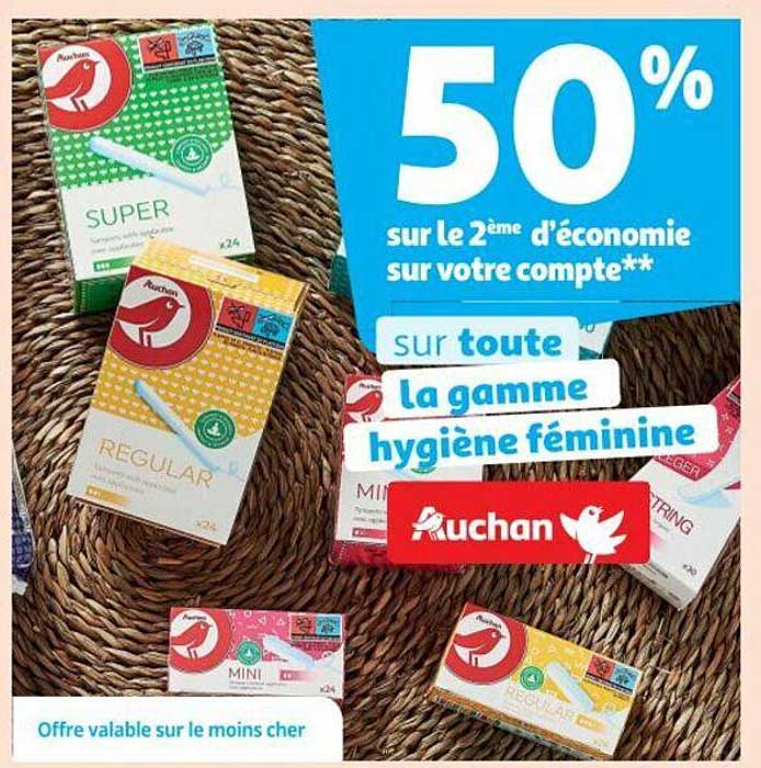 la gamme hygiène féminine