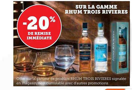 la gamme rhum trois rivières