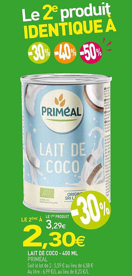 Lait De Coco Priméal