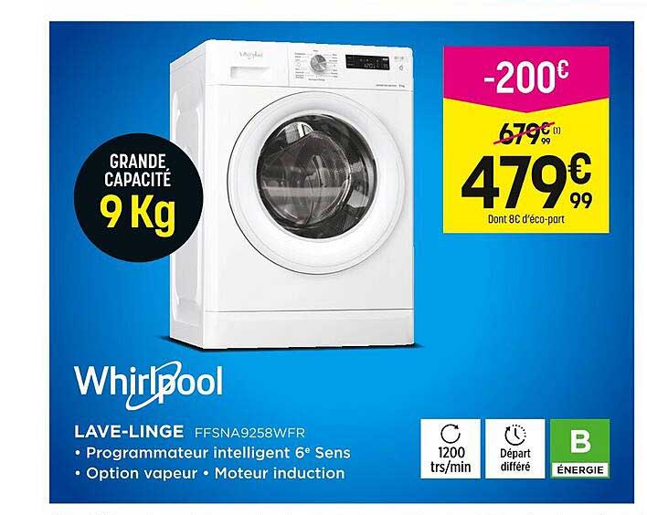 lave-linge whirlpool