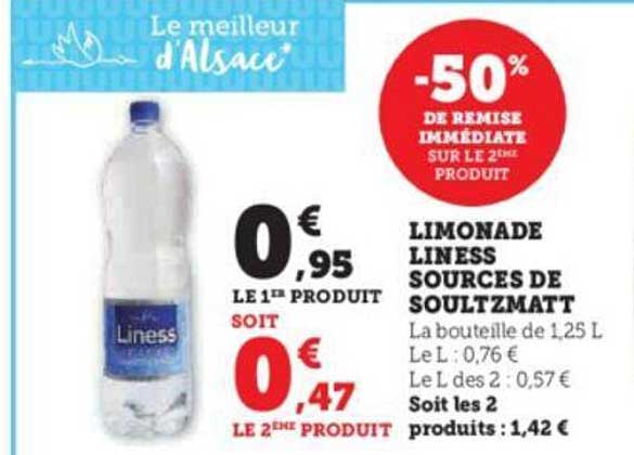 limonade liness sources de soultzmatt