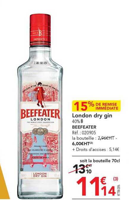 London Dry Gin Beefeater