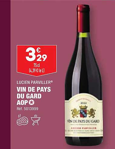 lucien parviller vin de pays ud gard aop