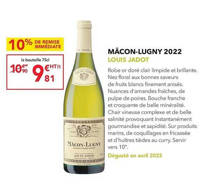 mâcon-lugny 2022 louis jadot
