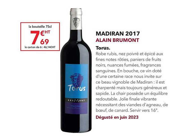 madiran 2017 alain brumont