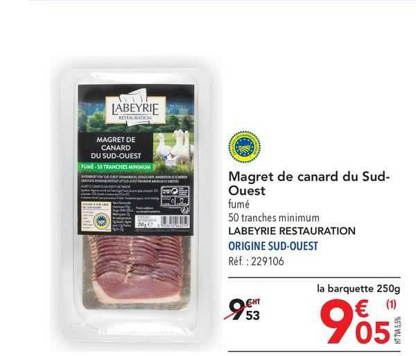 magret de canard du sud-ouest