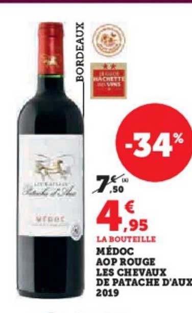 médoc aop rouge les chevaux de patache d'aux 2019