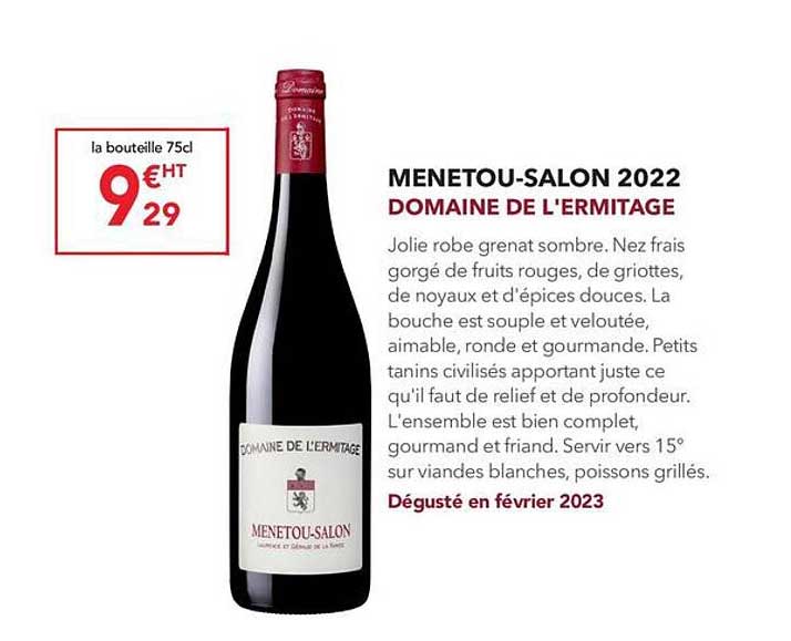 menetou-salon 2022 domaine de l'ermitage