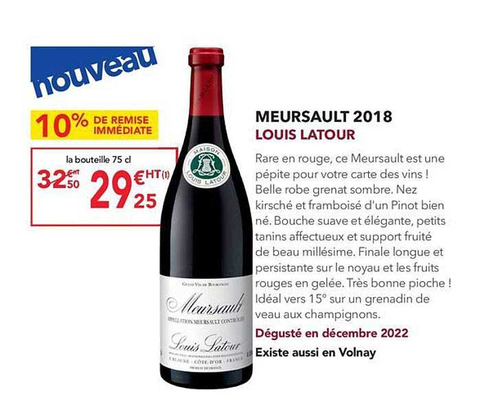 meursault 2018 louis latour