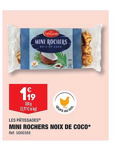 Mini Rochers Noix De Coco Les Pâtissades