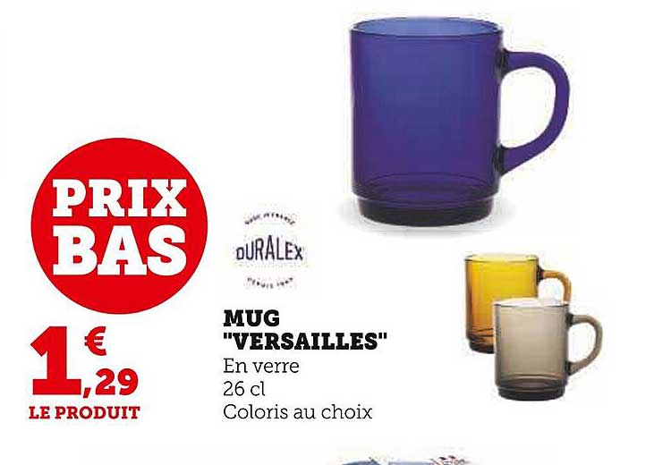 mug "versailles" duralex