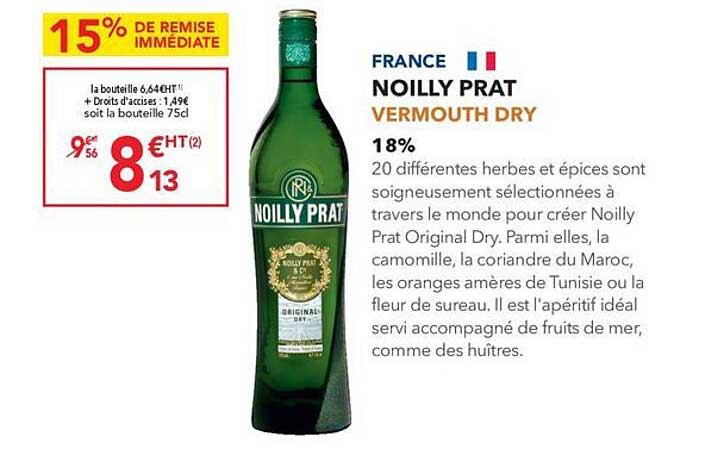 noilly prat vermouth dry