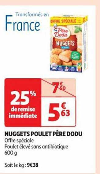 Nuggets Poulet Père Dodu