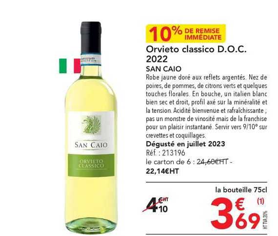 orvieto classico d.o.c 2022 san caio