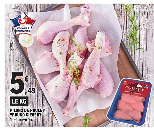 pilons de poulet "bruno siebert"