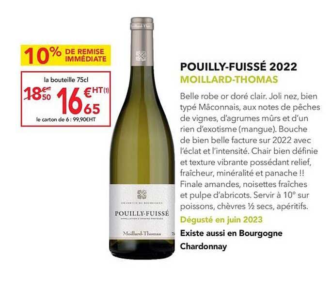 pouilly-fuissé 2022 moillard-homas