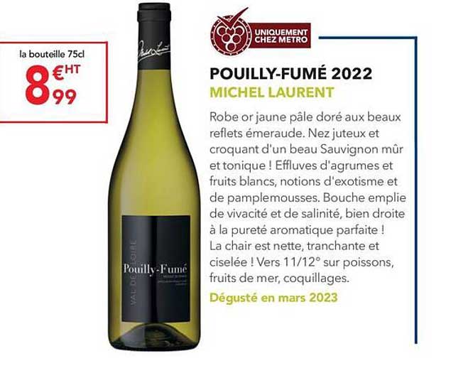 pouilly-fumé 2022 michel laurent