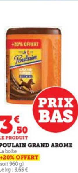 Poulain Grand Arôme