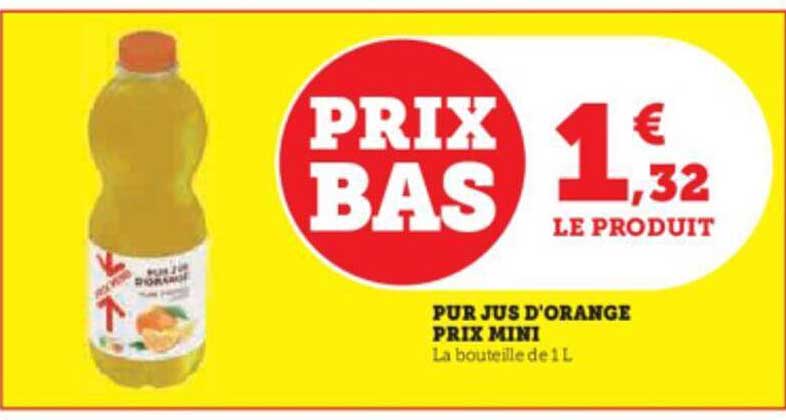 Pur Jus D'orange Prix Mini