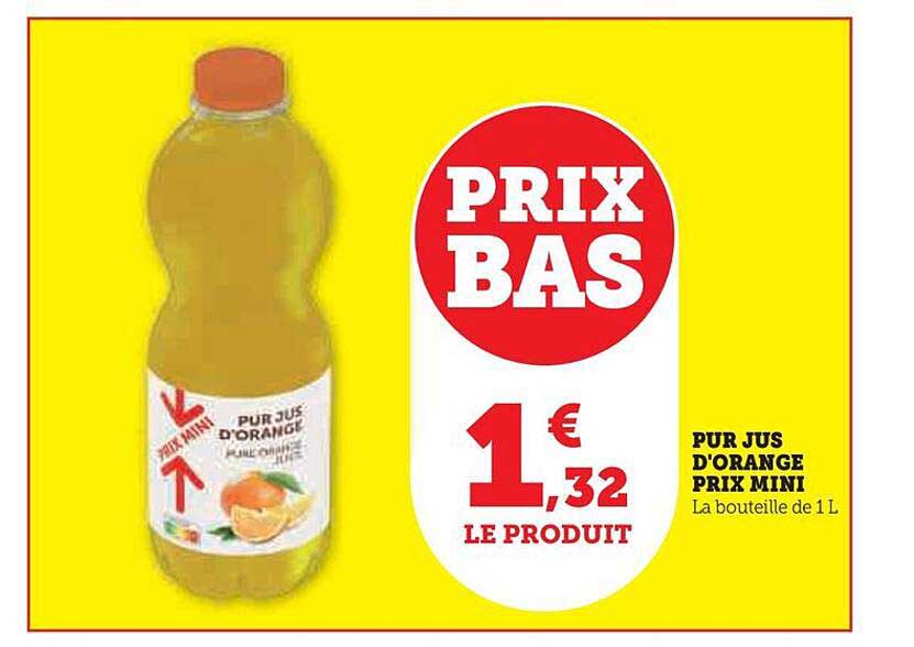 Pur Jus D'orange Prix Mini
