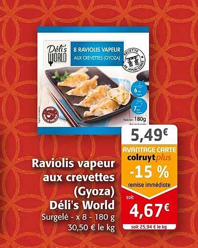 raviolis vapeur aux crevettes (gyoza) deli's world