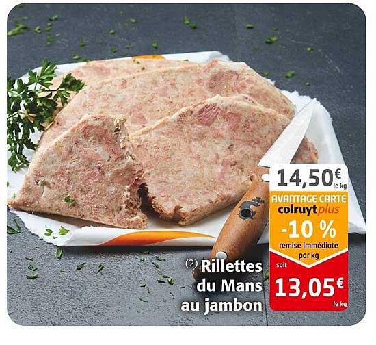 Rillettes Du Mans Au Jambon
