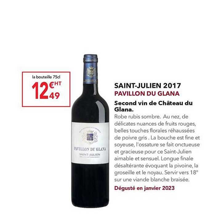 saint-julien 2017 pavillon du glana