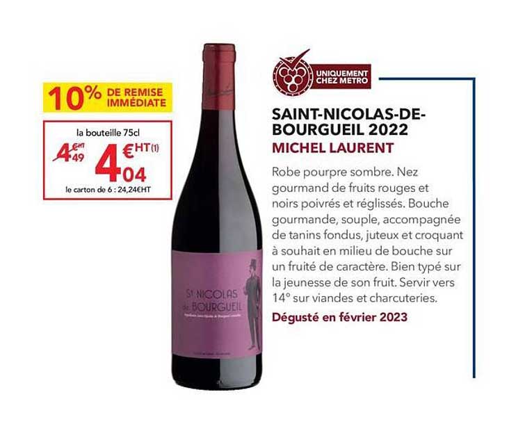 saint-nicolas-de-bourgueil 2022 michel laurent