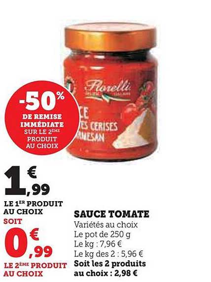 Sauce Tomate Florelli