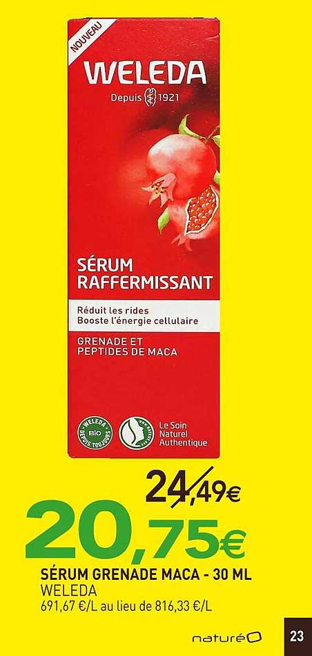 Sérum Grenade Maca Weleda - 30 Ml