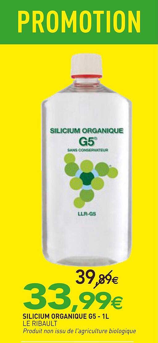 silicium organique g5 le ribault