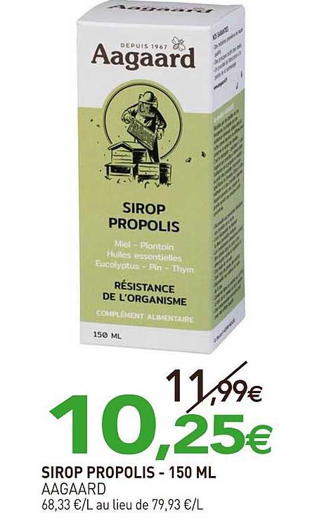 sirop propolis aagaard