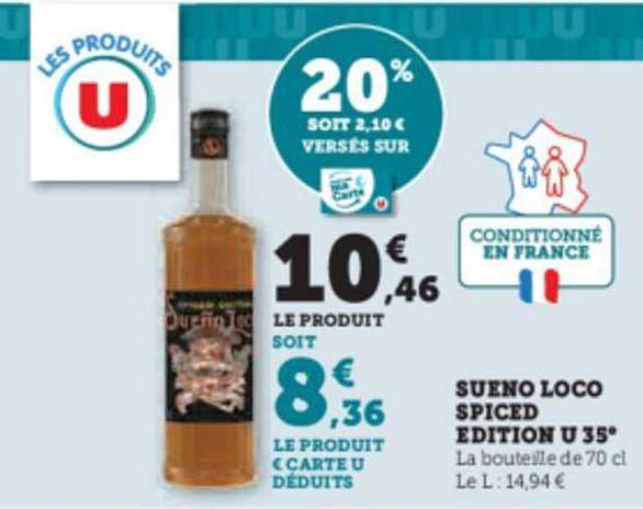 sueno loco spiced édition u 35°