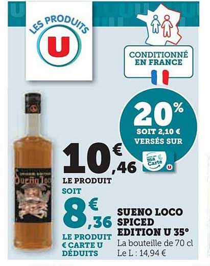 sueno loco spiced édition u 35°