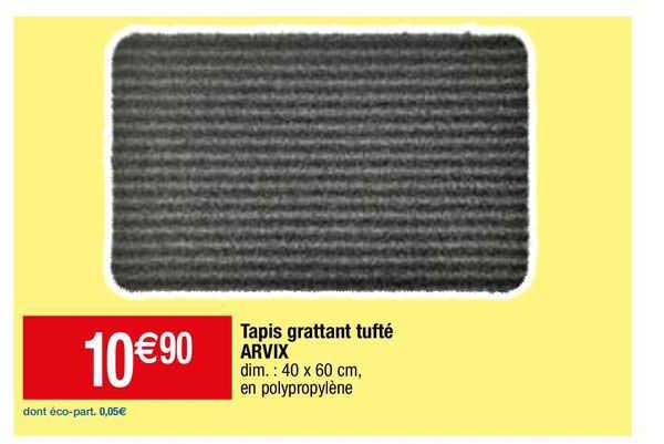Tapis Grattant Tufté Arvix