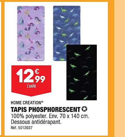 Tapis Phosphorescent Home Creation