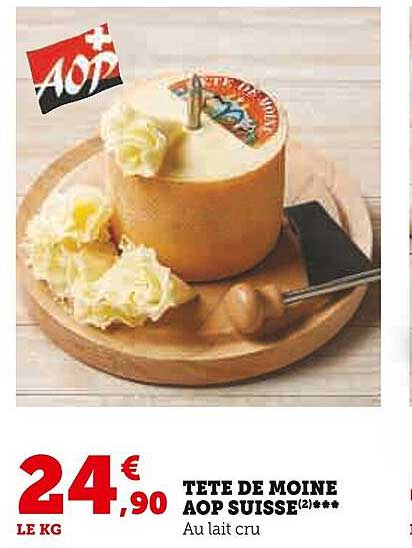 tete de moine aop suisse