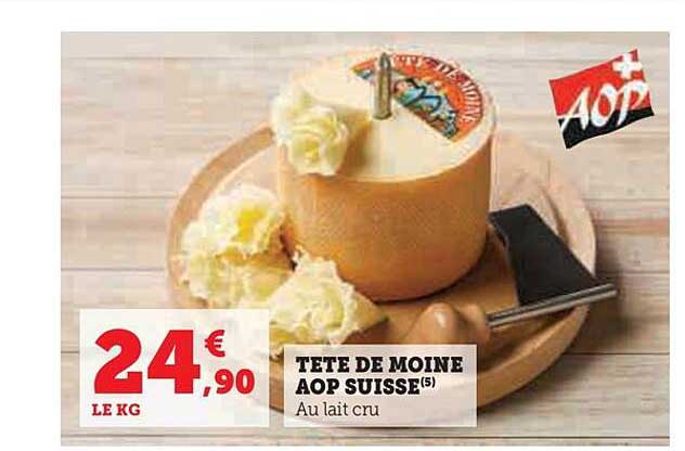 tête de moine aop suisse