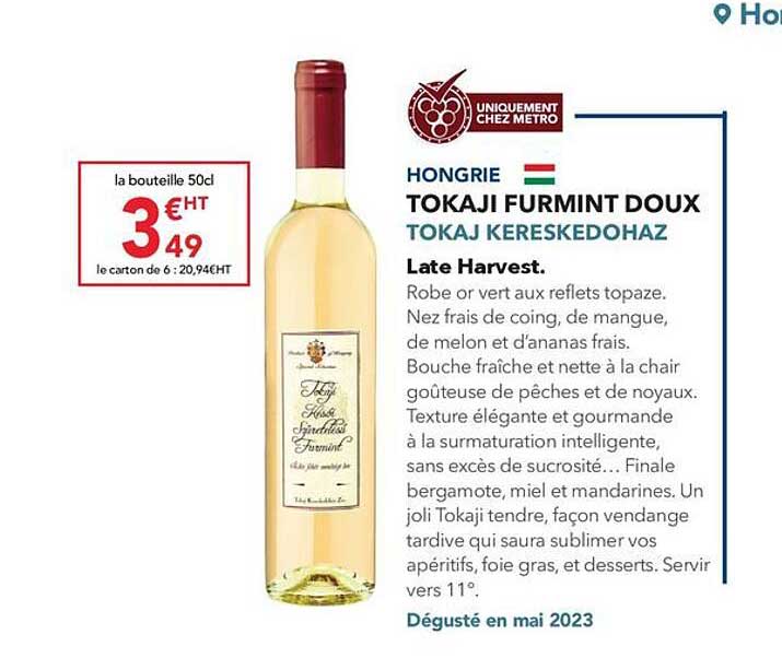 tokaji furmint doux tokaj kereskedohaz late harvest