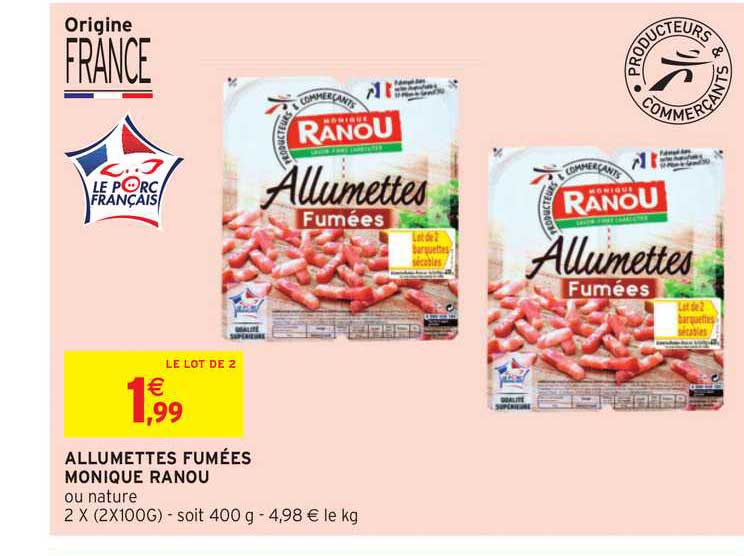 allumettes fumées monique ranou