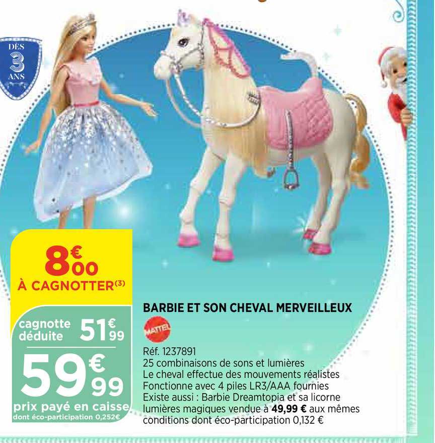 barbie et son cheval merveilleux