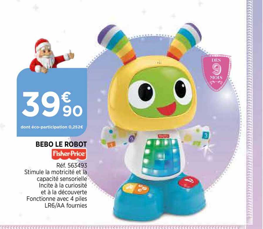 bebo le robot fisher price