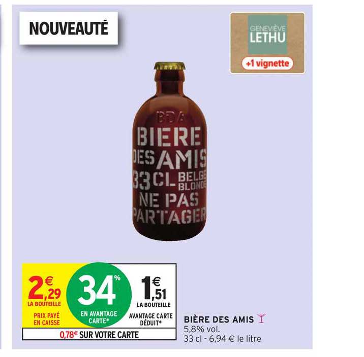 bière des amis