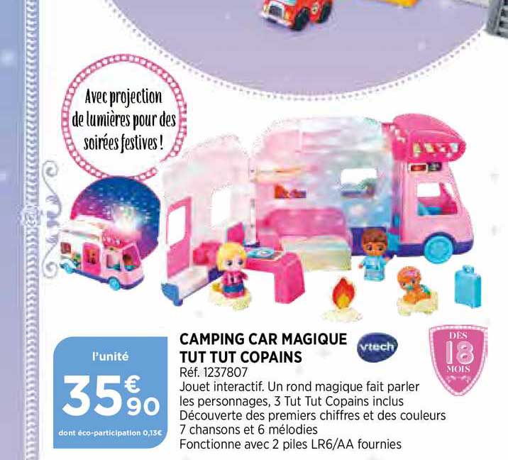 camping car magique tut tut copains vtech