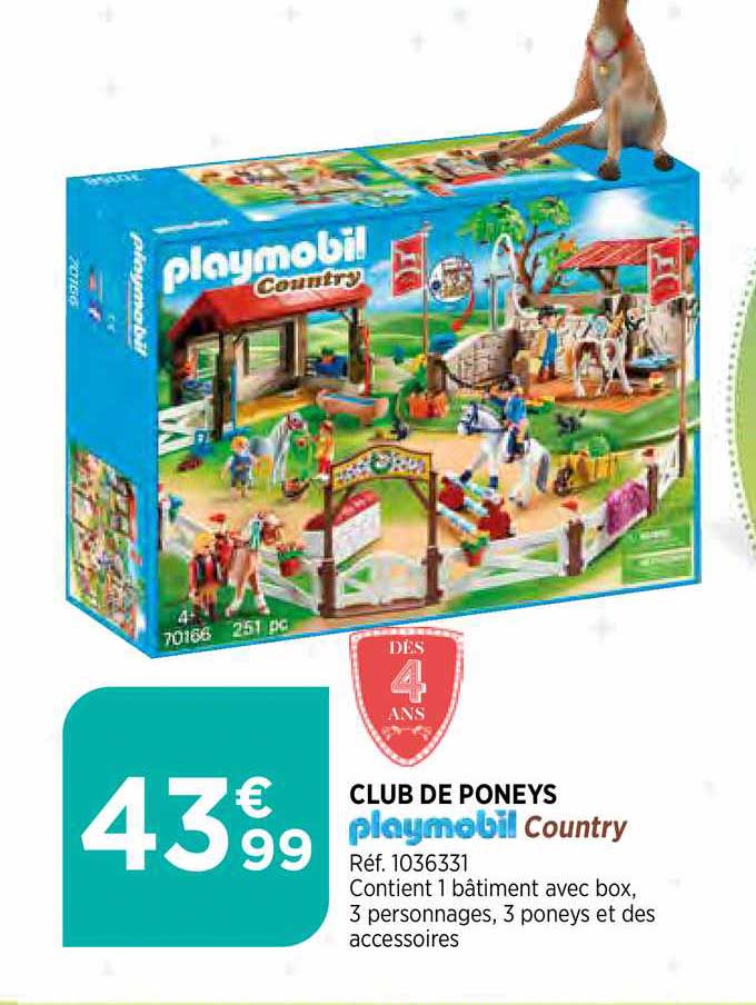 Club De Poneys Playmobil Country