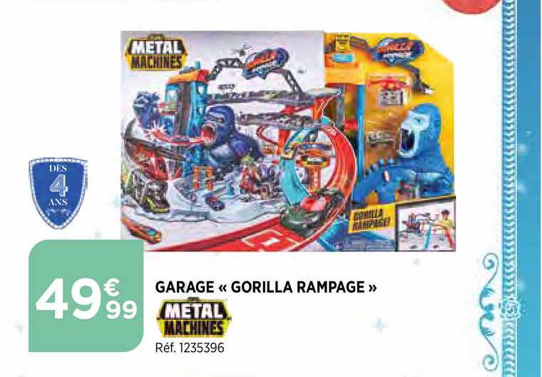 garage "gorilla rampage" metal machines